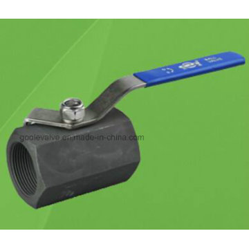 1 PC Hexagonal 2000 Psi Carbon Steel Threaded Ball Valve (Q11F)